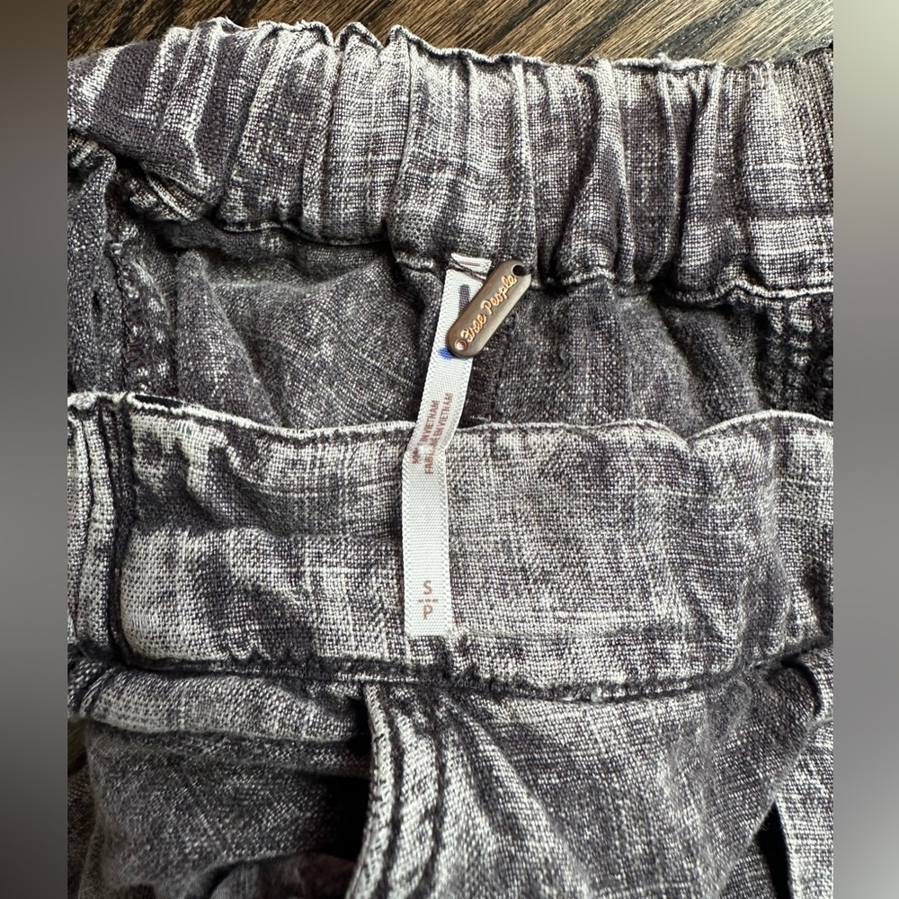 44. NWOT Free People High Road Washed Pull-On Barrel Pants - Picture 9 of 10